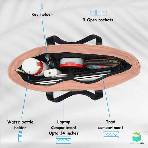 Tribe face Printed Women's Office Bag - Uncommongifts.in