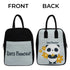 Printed Canvas Lunch Bag - Uncommongifts.in