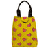 Yellow Printed Lunch Bag With Handle - Uncommongifts.in