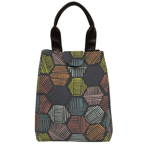 Printed Lunch Bag With Handle - Uncommongifts.in