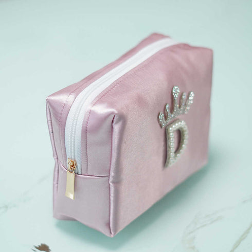 Pink Dazzle Personalised Pouch - Uncommongifts.in