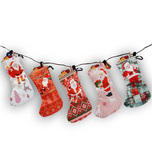 Christmas Decoration Santa Claus Socks - Uncommongifts.in