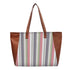 Striped Shoulder Tote Bag - Uncommongifts.in