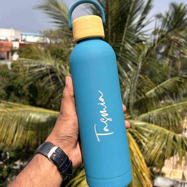 Personalised Hot & Cold Fossil Flask