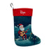 Personalized Christmas Santa Decoration Socks - Uncommongifts.in