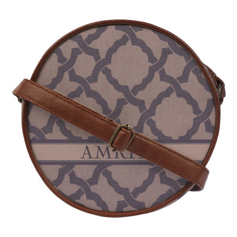 Women Printed Structured Sling Bag - Uncommongifts.in