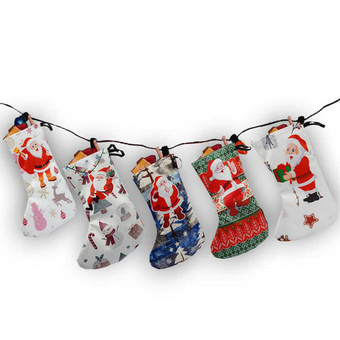 Christmas Decoration Santa Claus Socks - Uncommongifts.in