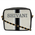 Canvas Customized Striped Sling Bag - Uncommongifts.in
