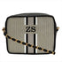 Customized Grey Striped Sling Bag - Uncommongifts.in