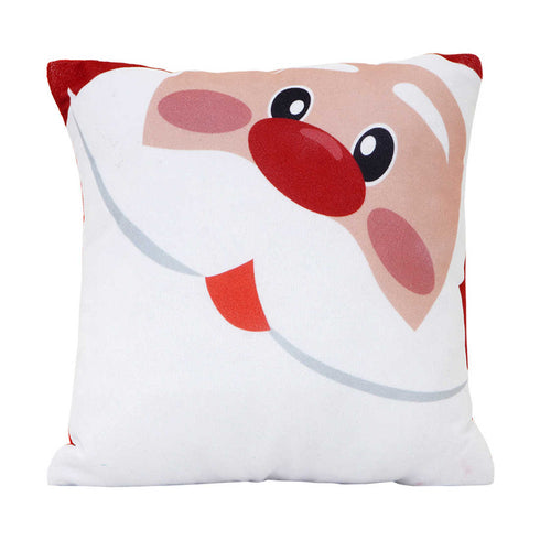 Santa Claus Christmas Cushion - Uncommongifts.in