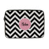 Black Printed Personalised Laptop Sleeve/Cover - Uncommongifts.in