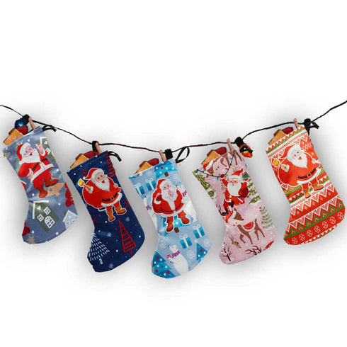 Christmas Decoration Santa Claus Socks - Uncommongifts.in
