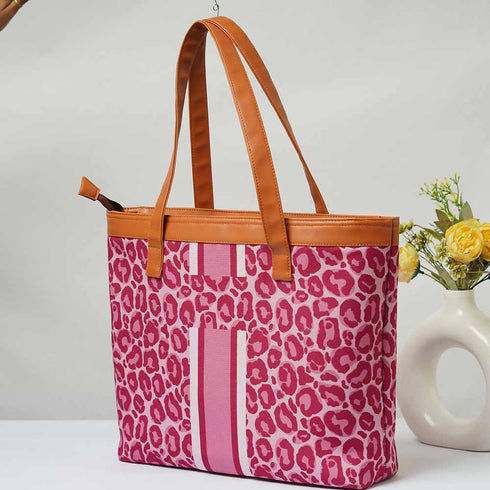 Printed Personalised Handbag - Uncommongifts.in