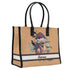 Personalised Girl Printed Box Tote Bag - Uncommongifts.in