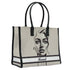 Personalised Grey Girl Printed Box Tote Bag - Uncommongifts.in