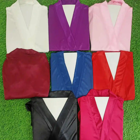 Customized Satin Bride Robes for Women