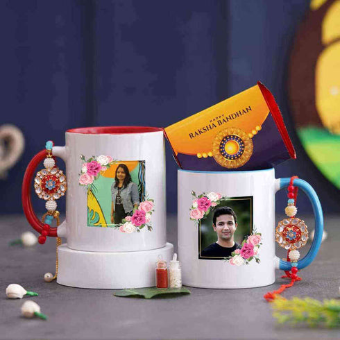 Personalised Printed Ceramic Coffee Mug Gift Set