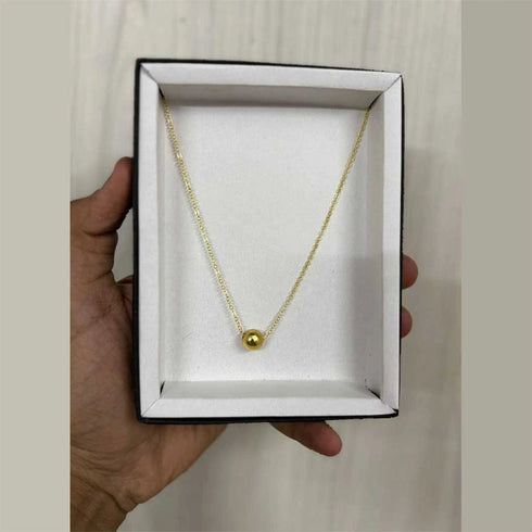 Personalised Ball Pendant for Women | Valentines Day Gift