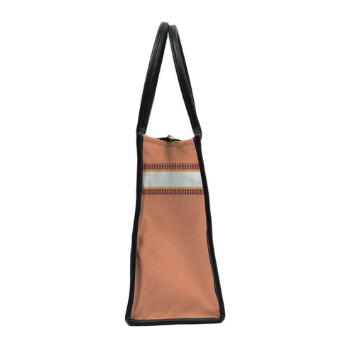 Personalised Hand Girl Printed Box Tote Bag - Uncommongifts.in