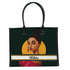 Personalised Beautiful Girl Printed Box Tote Bag - Uncommongifts.in