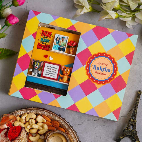 Personalised Wallet Rakhi Gift Combo