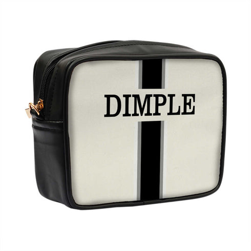 Customized White Striped Sling Bag - Uncommongifts.in