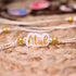 Personalised | Golden Acrylic Name Rakhi