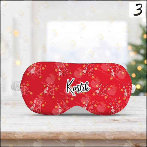 Personalized Christmas Sleep Eye Mask