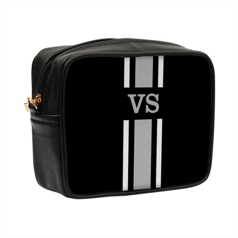 Customized Black Striped Sling Bag - Uncommongifts.in