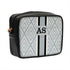 Geometric Customized Striped Sling Bag - Uncommongifts.in