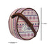Multicoloured Printed Round Structured Sling Bag - Uncommongifts.in
