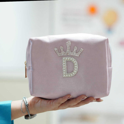 Pink Dazzle Personalised Pouch - Uncommongifts.in