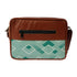 Women Blue Geometric Printed Structured Sling Bag - Uncommongifts.in