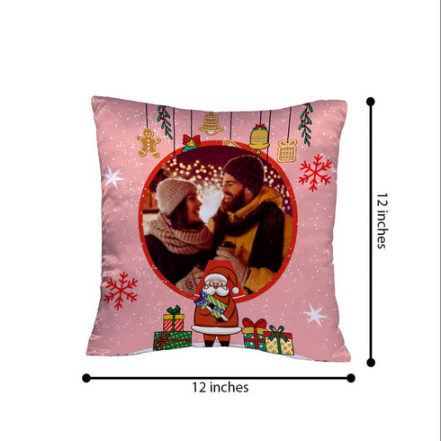 Personalized Christmas Cushion for Festive Home Décor - Uncommongifts.in