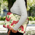 Floral Printed Canvas Personalised Laptop Sleeve/Cover - Uncommongifts.in