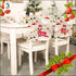 Personalised Christmas Velvet Chair Cover - Set of 4