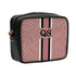 Pink Canvas Personalized Striped Sling Bag - Uncommongifts.in