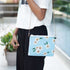 Blue Floral Printed Sling Bag - Uncommongifts.in