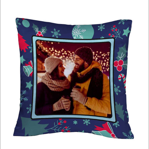 Personalized Christmas Cushion for Festive Home Décor - Uncommongifts.in