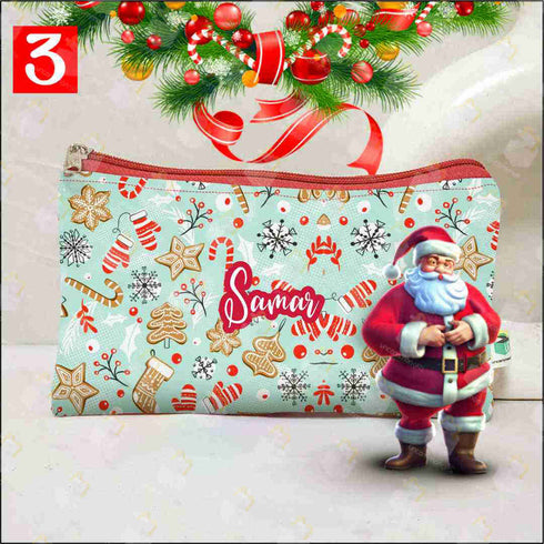 Personalised Pencil Pouch for Christmas