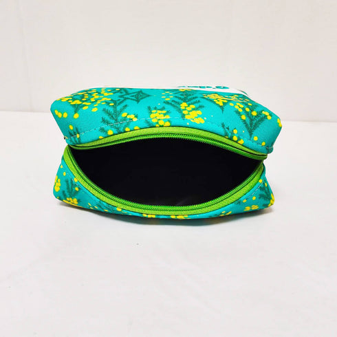 Personalised Yellow Floral Printed Box Pouch