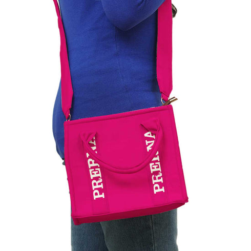 Pink Woody Personalised Handled Tote Bag - Uncommongifts.in