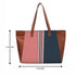 Striped Shopper Shoulder Tote Bag - Uncommongifts.in