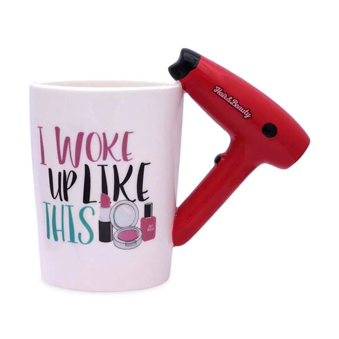 Personalised 3D Hair Dryer Mug