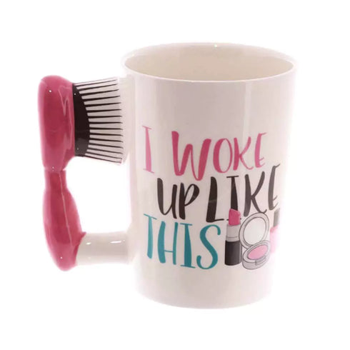 Personalised 3D Hairbrush Mug