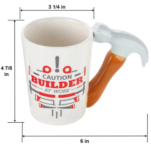 Personalised 3D hammer Mug