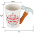 Personalised 3D hammer Mug