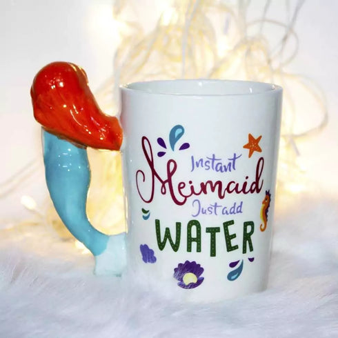 Personalised 3D Mermaid Coffee Mug