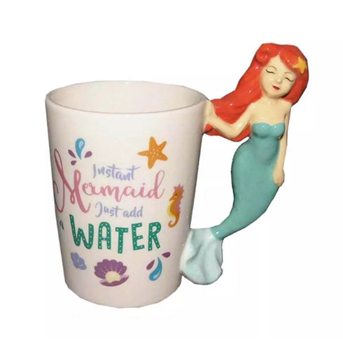 Personalised 3D Mermaid Coffee Mug