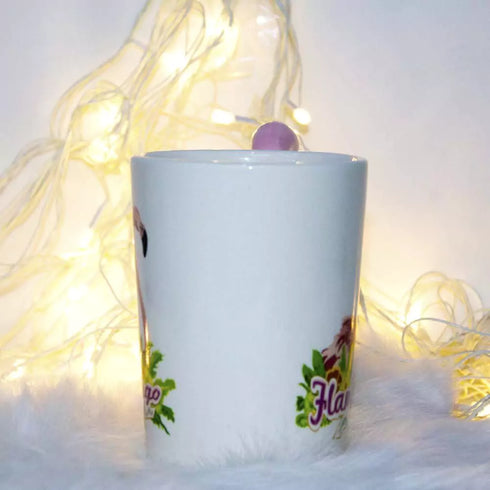 Personalised 3D Pink Flamingo Coffee Mug